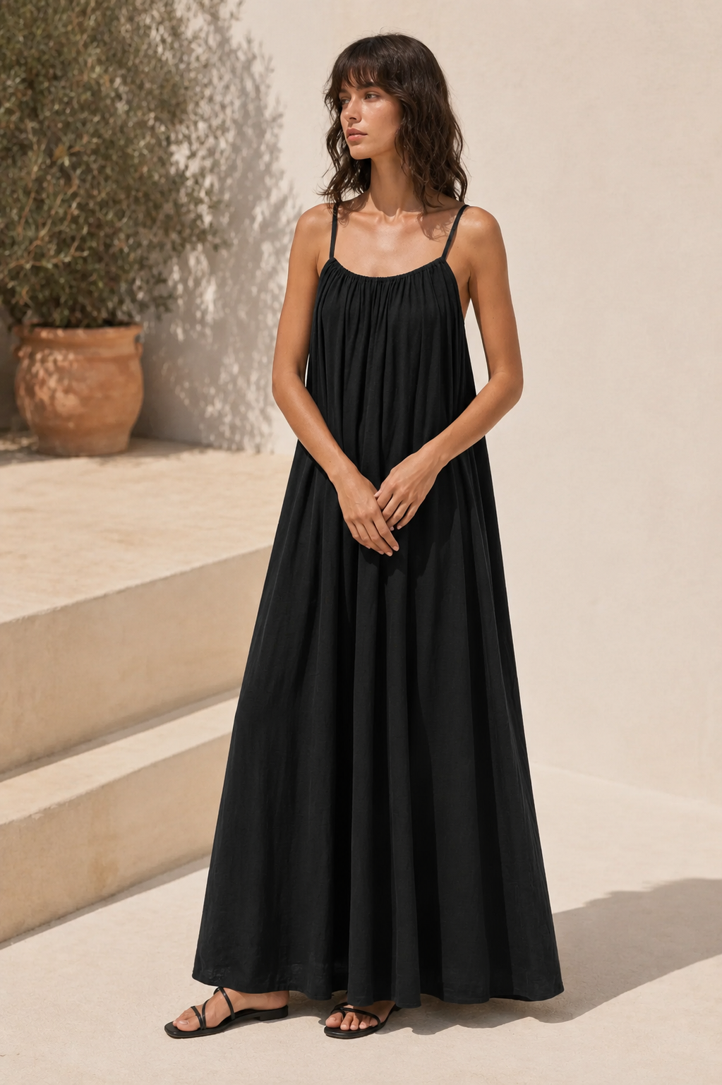 Yara - Open-Back Strappy Dress